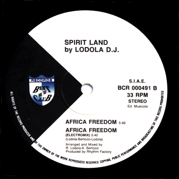 Africa Freedom - Spiritland featuring D.J. ROBERTO LODOLA